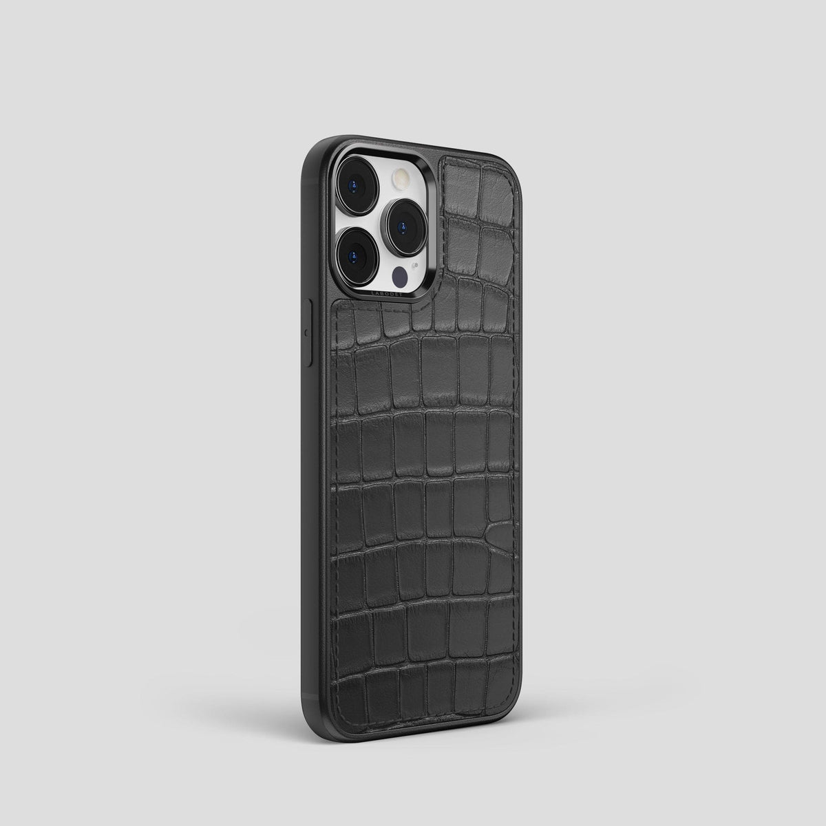 Grey iPhone 13 Pro Sport Case Alligator -2 | Grey