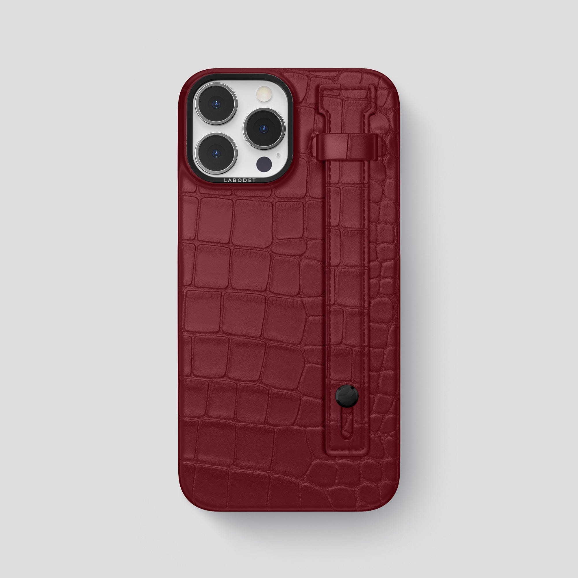 Hand Strap Case For iPhone 14 Pro Max In Alligator · Labodet
