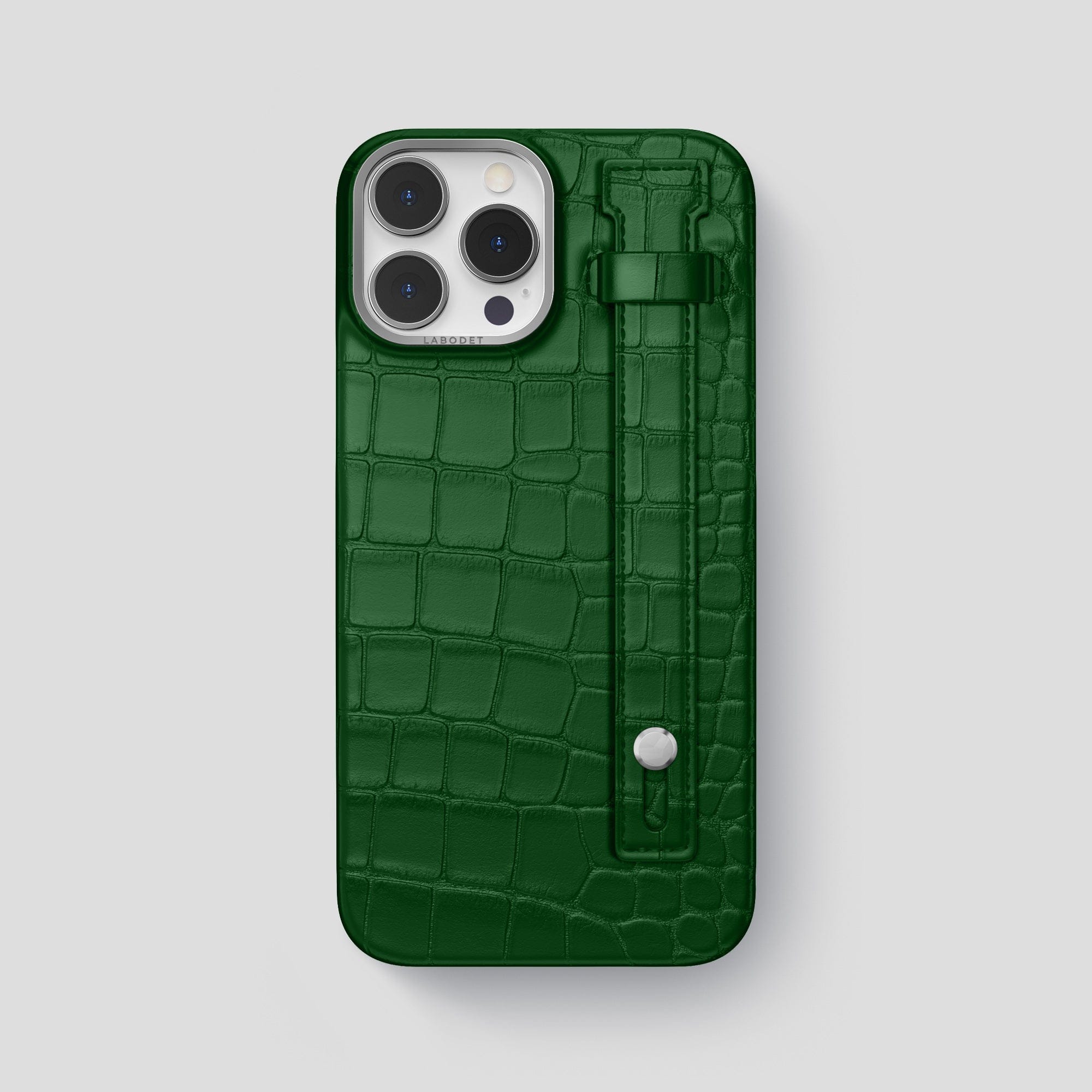 Hand Strap Case For iPhone 14 Pro Max In Alligator · Labodet