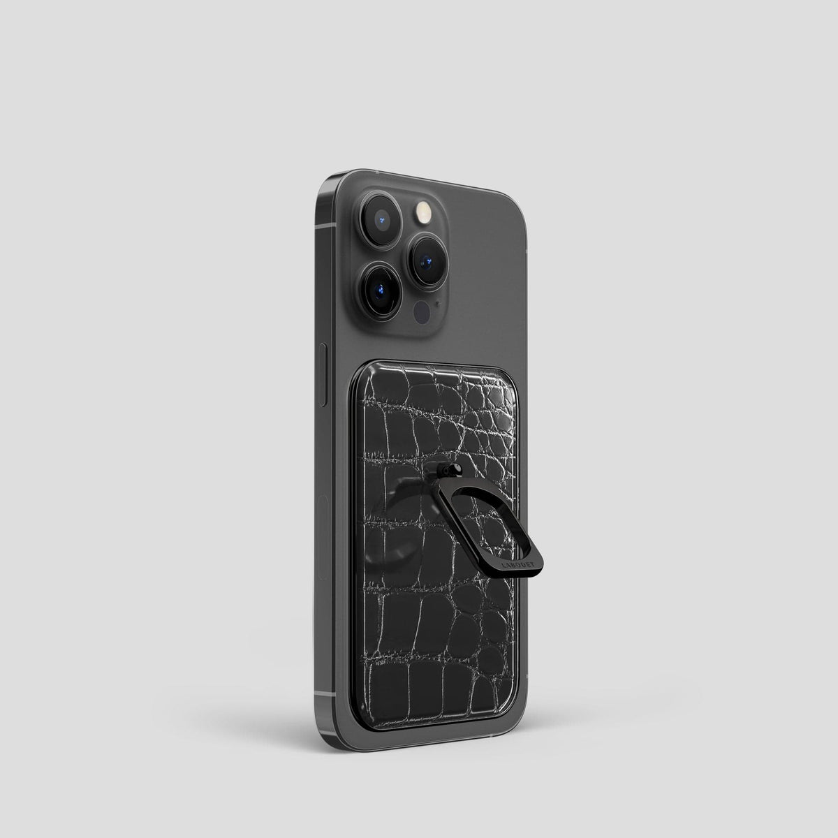 Havana-Black iPhone 13 Pro MagSafe Ring with Black Metal -1 | Havana-Black-Black