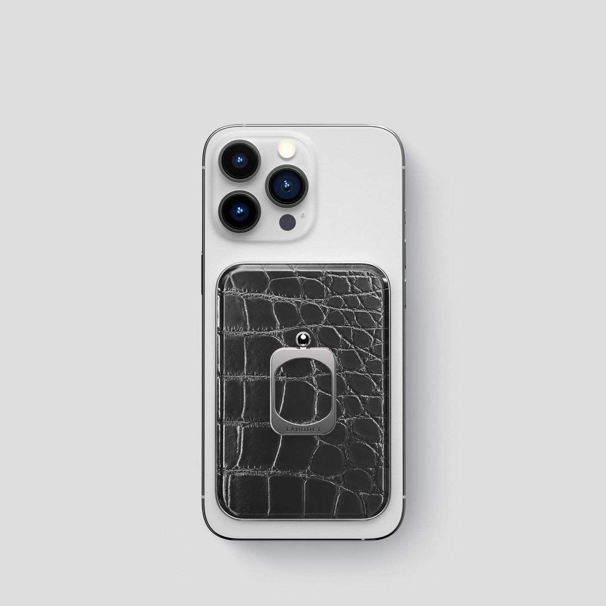 Havana-Black iPhone 13 Pro MagSafe Ring with Steel Metal -2 | Havana-Black-Steel