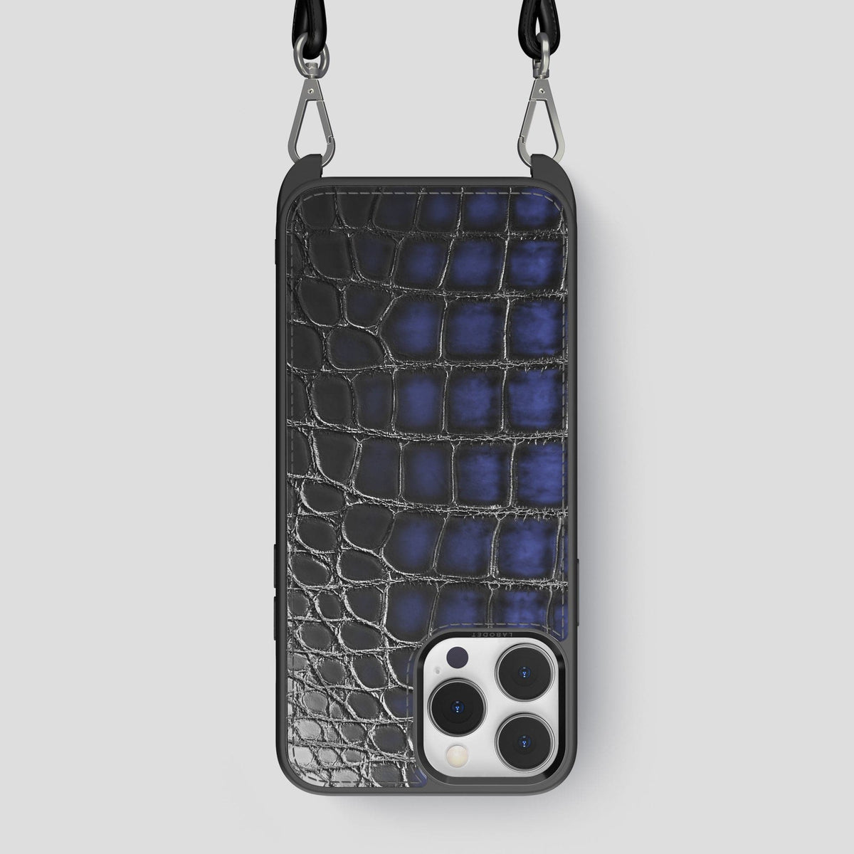 Havana-Blue iPhone 13 Pro Max Crossbody Case -1 | Havana-Blue
