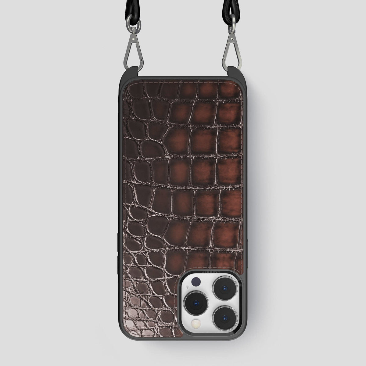 Havana-Brown iPhone 13 Pro Max Crossbody Case -1 | Havana-Brown