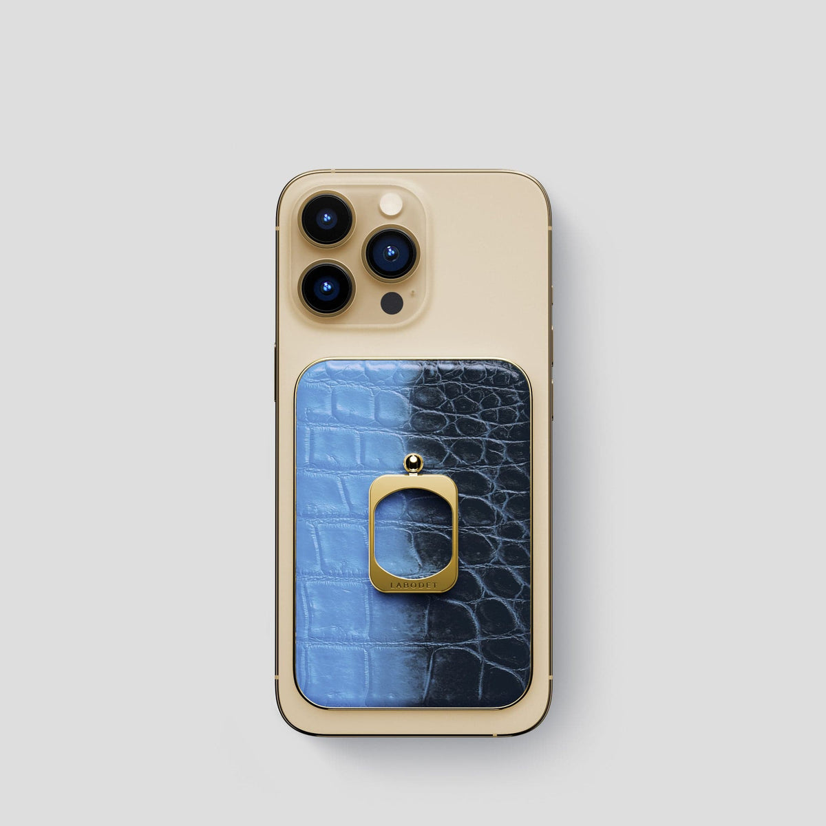 Lavender iPhone 13 Pro Himalaya MagSafe Ring with Gold Metal -1 | Lavender-Gold