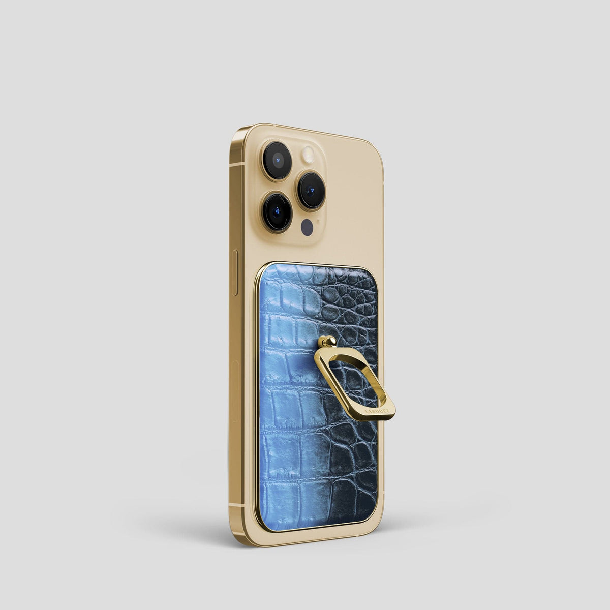 Lavender iPhone 13 Pro Himalaya MagSafe Ring with Gold Metal -2 | Lavender-Gold