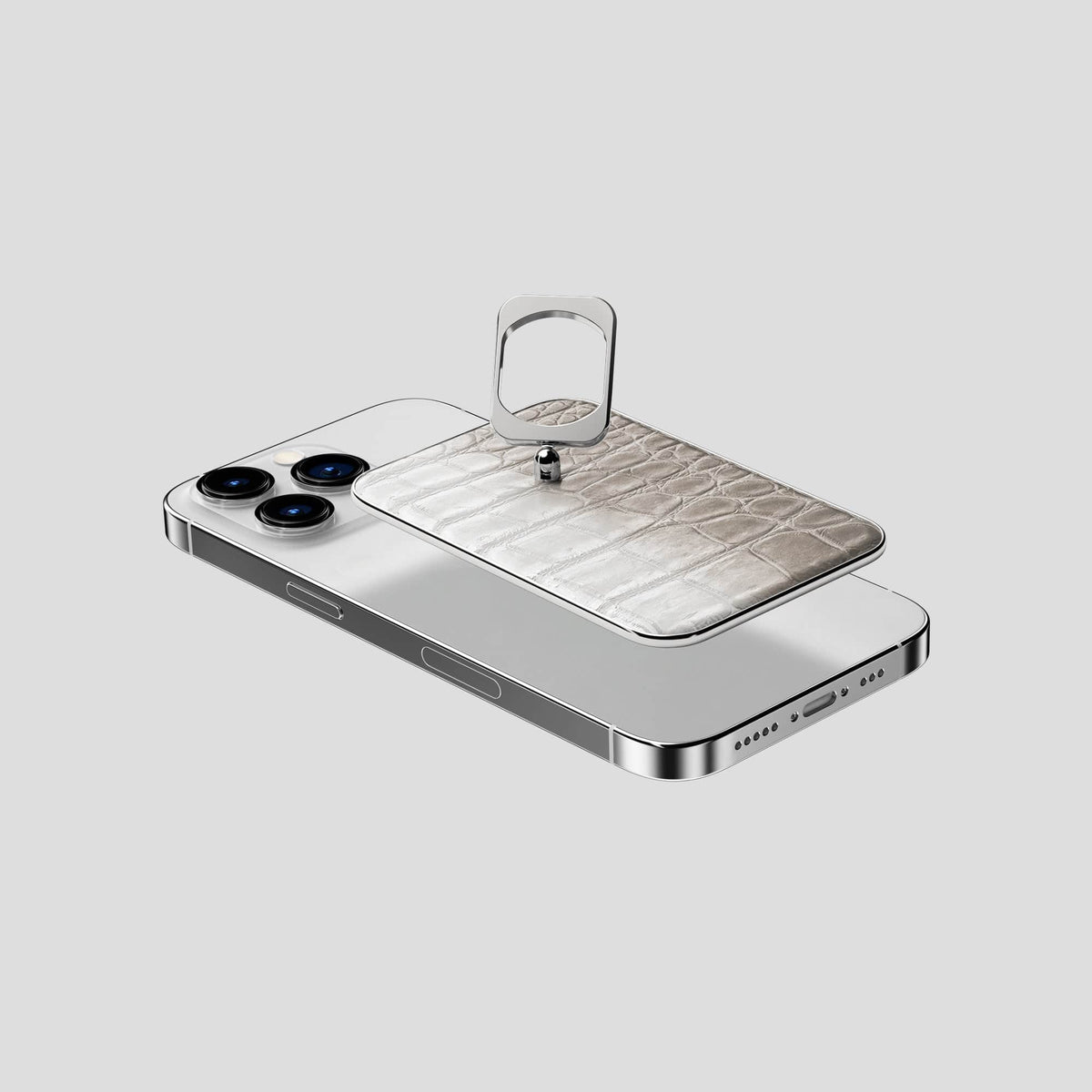 Light iPhone 13 Pro Himalaya MagSafe Ring with Steel Metal -4 | Light-Steel