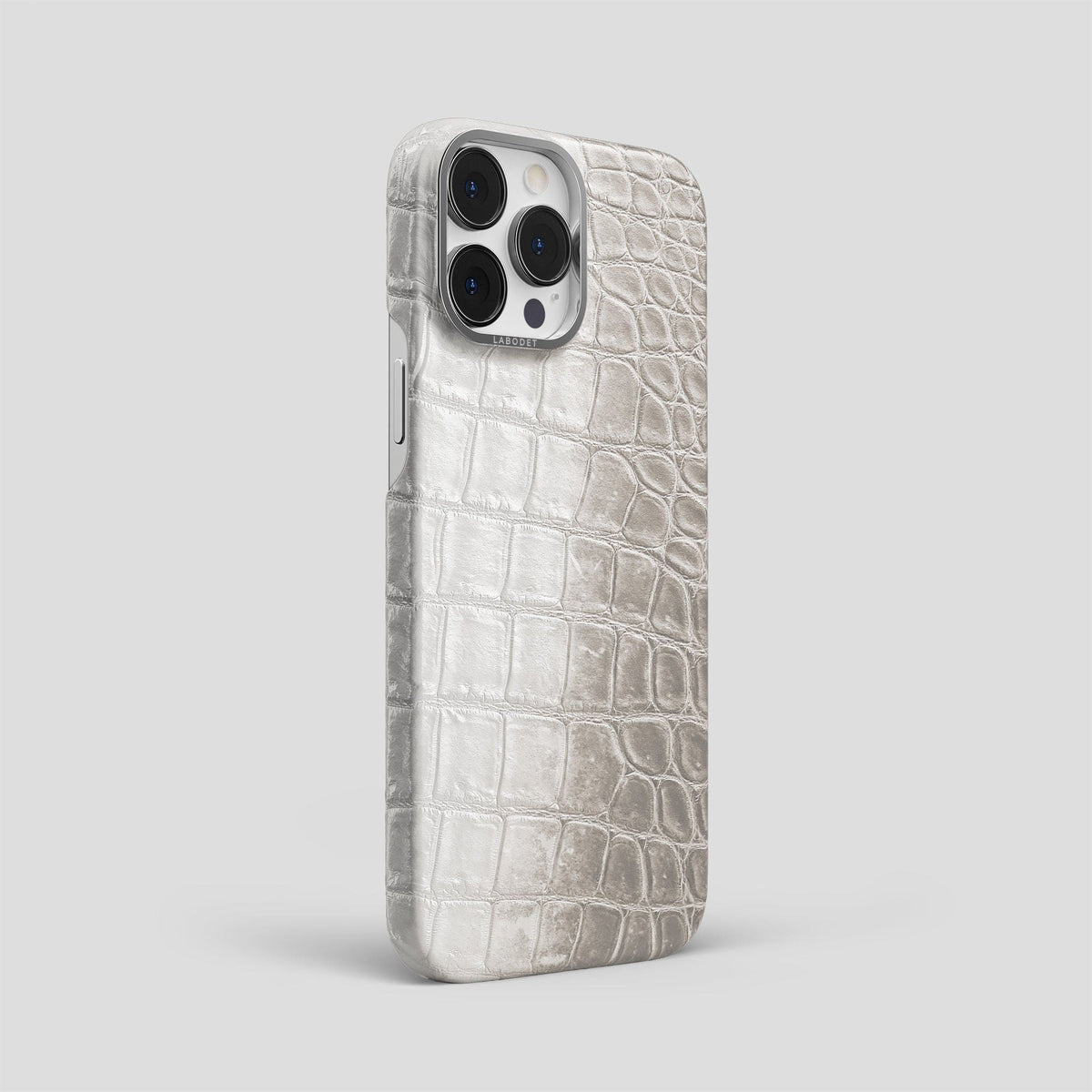 Light iPhone 13 Pro Max Himalaya Classic Case with Steel Metal -2 | Light-Steel