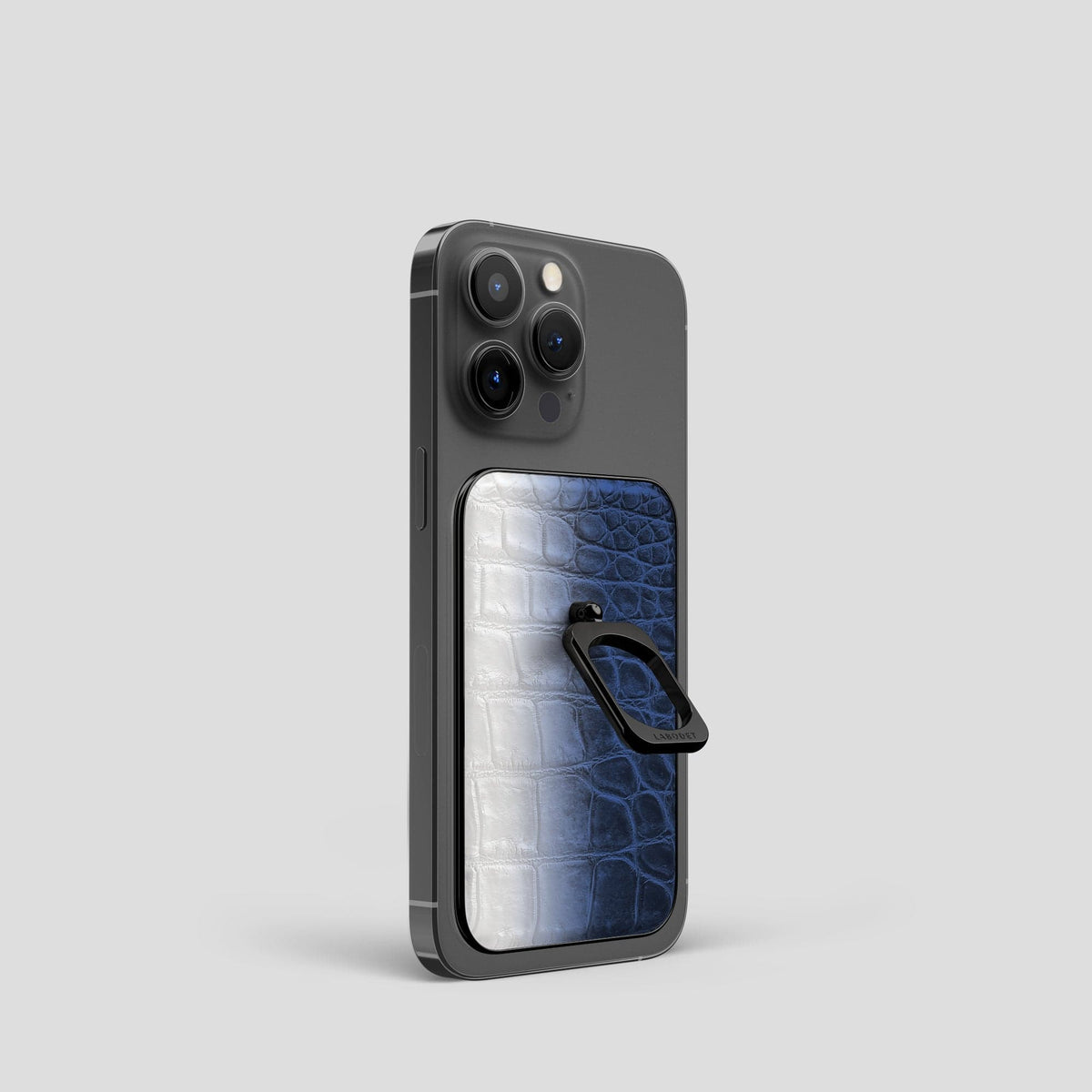 Navy Blue iPhone 13 Pro Himalaya MagSafe Ring with Black Metal -2 | Navy-Blue-Black