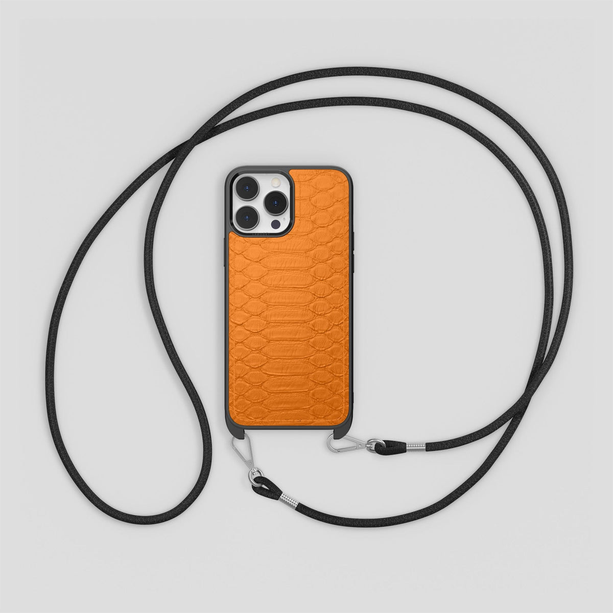 Orange Crossbody Sport iPhone 13 Pro Python -1 | Orange
