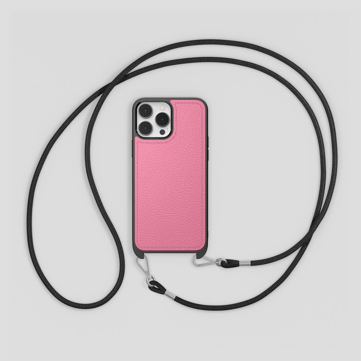 Pink Crossbody Sport iPhone 13 Pro Max Calf -1 | Pink