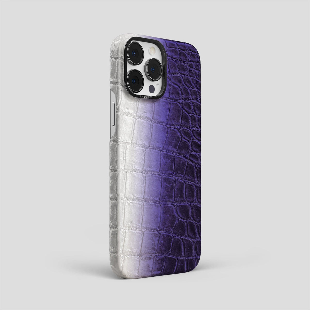 Purple iPhone 13 Pro Max Himalaya Classic Case with Black Metal -2 | Purple-Black