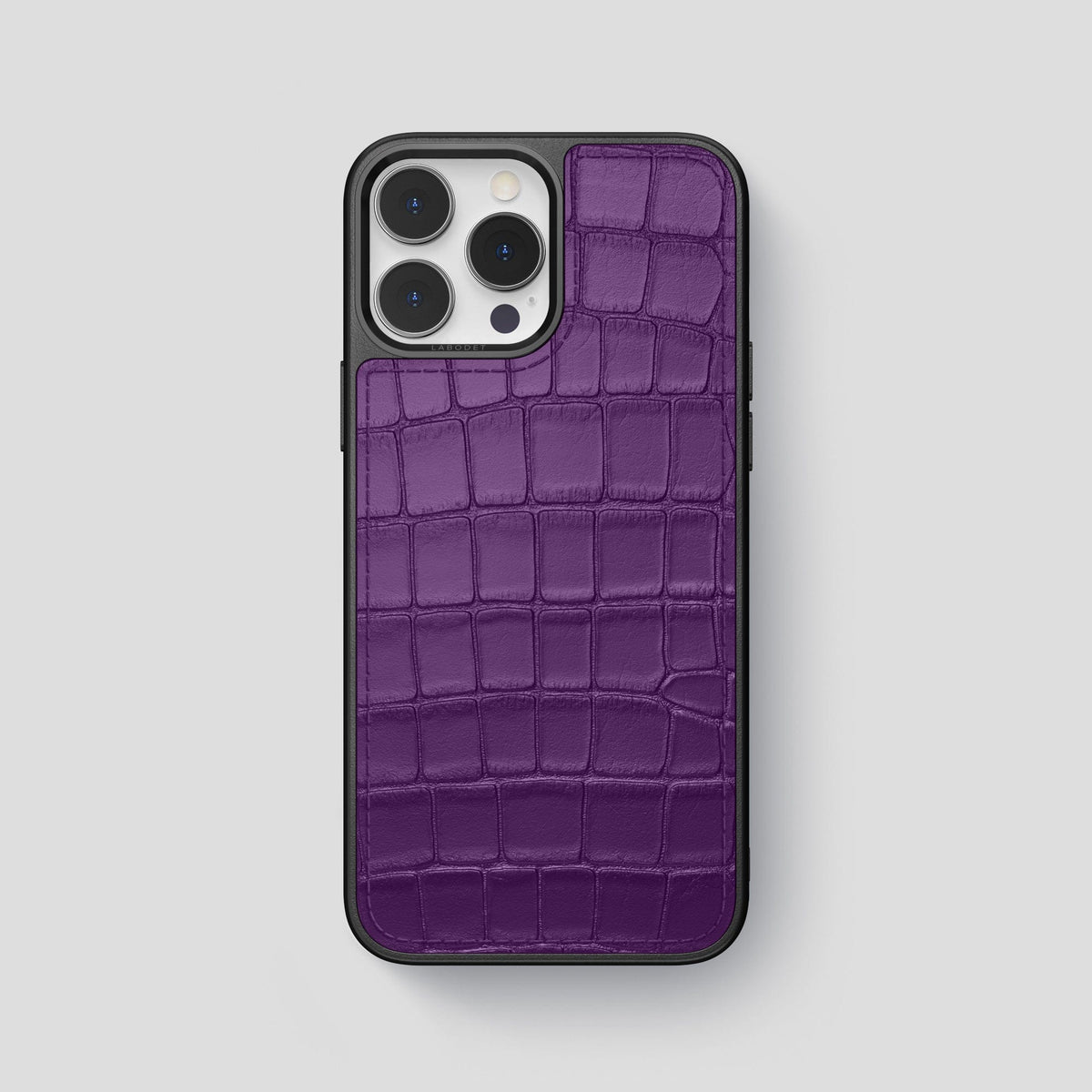 Purple iPhone 13 Pro Max Sport Case Alligator -1 | Purple