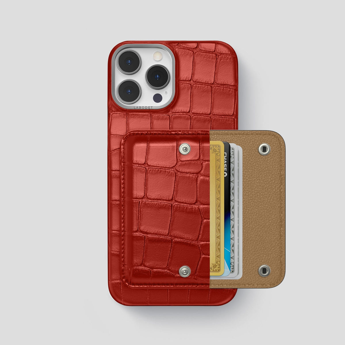 Red iPhone 13 Pro Max Envelope Alligator -2| Red