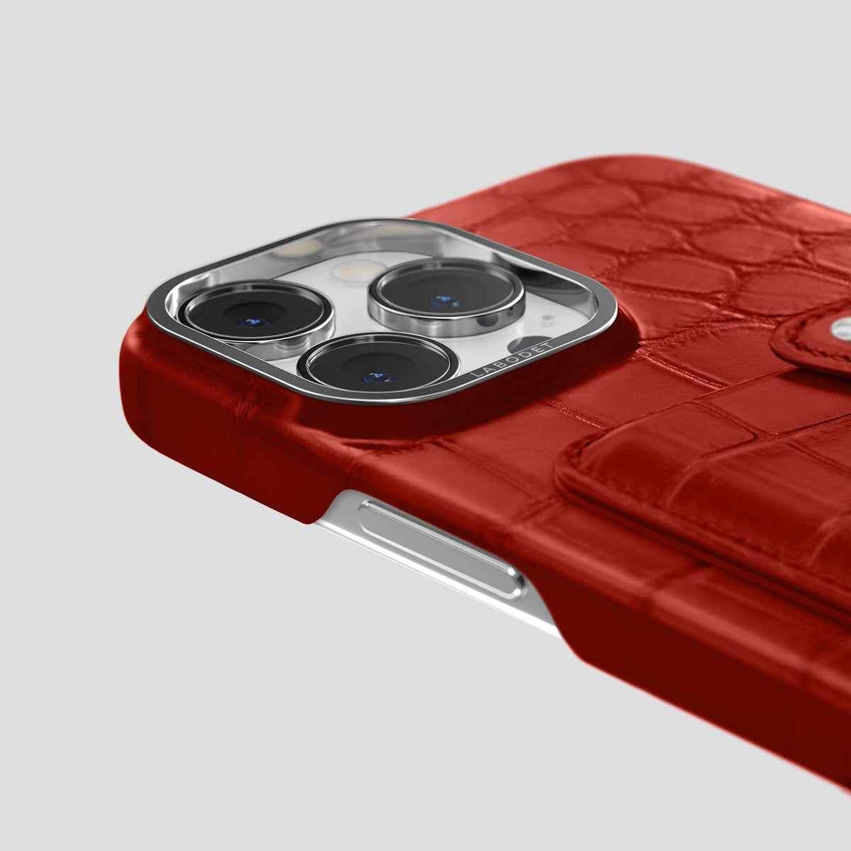 Red iPhone 13 Pro Max Envelope Alligator -5 | Red