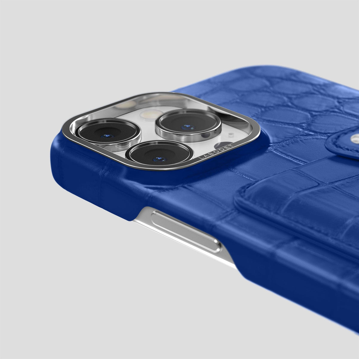 Royal Blue iPhone 13 Pro Max Envelope Alligator -5 | Royal-Blue