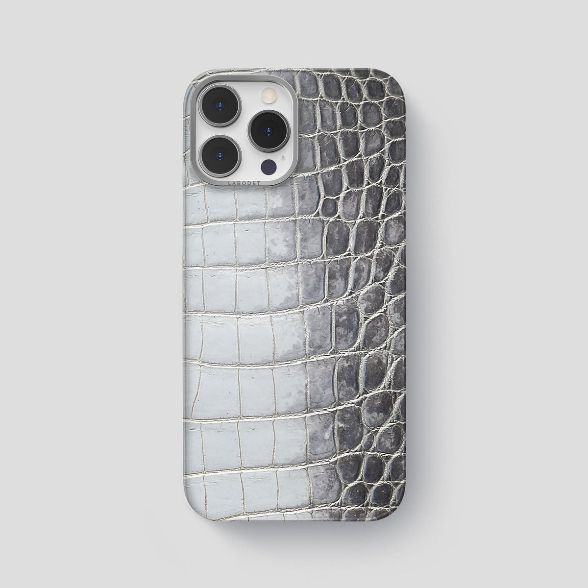 Silver iPhone 13 Pro Max Himalaya Classic Case with Steel Metal -1 | Silver-Steel
