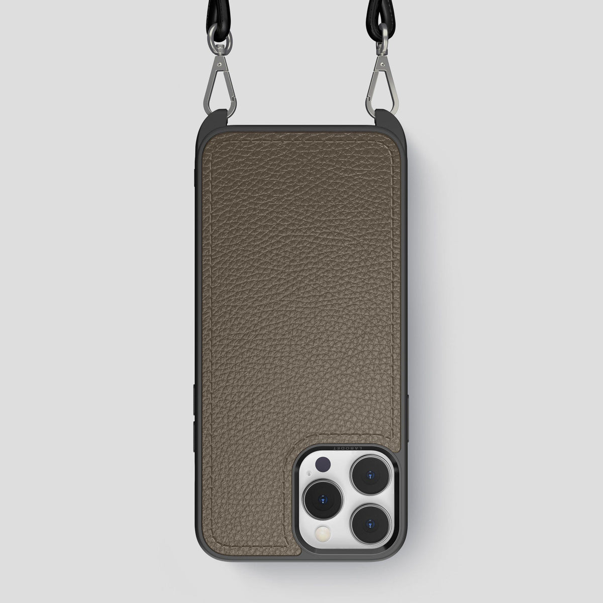 Taupe Crossbody Sport iPhone 13 Pro Max Calf -1 | Taupe