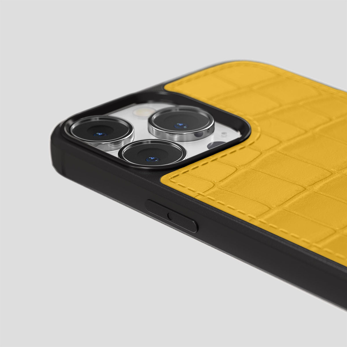 Yellow iPhone 13 Pro Max Sport Case Alligator -6 | Yellow