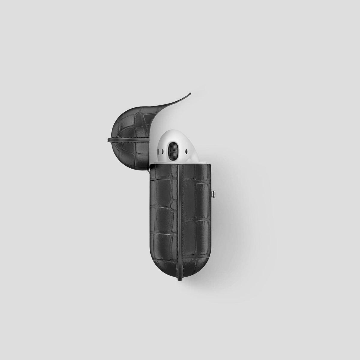 Grey AirPods Cover Alligator -3 | Grey