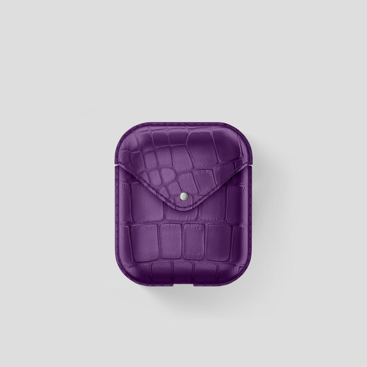 Purple AirPods Cover Alligator -2 | Purple