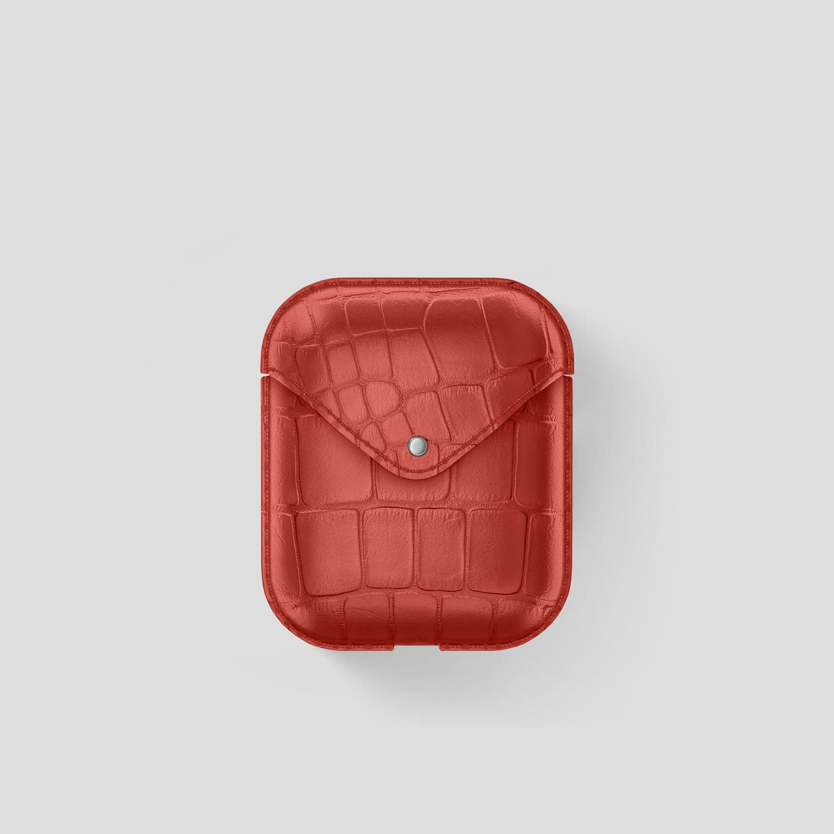 Red AirPods Cover Alligator -2 | Red
