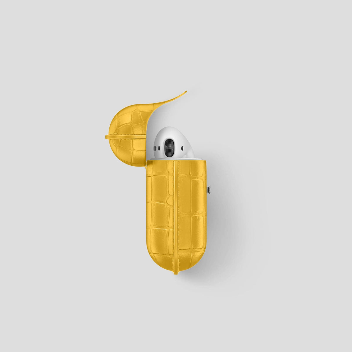 Yellow AirPods Cover Alligator -3 | Yellow