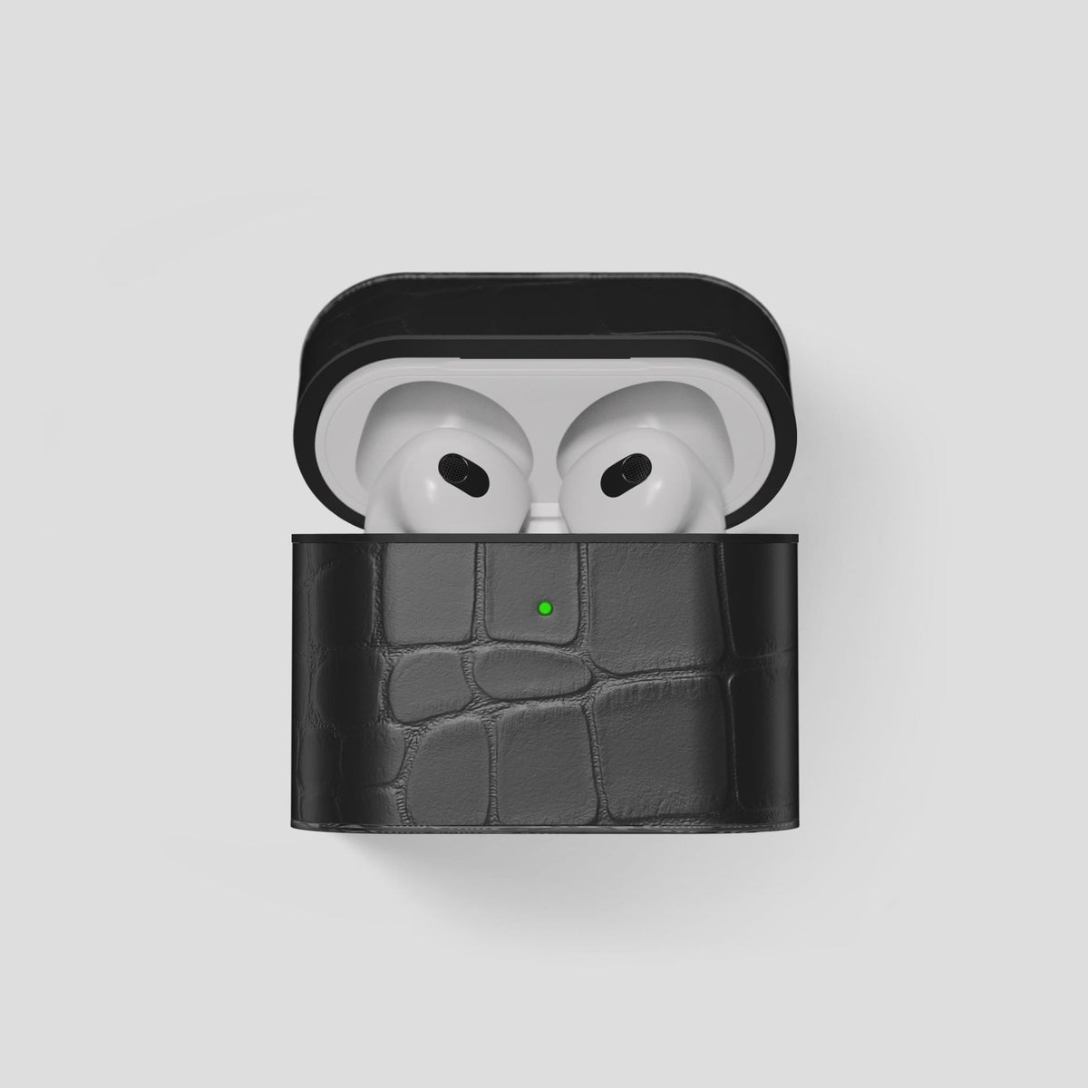 Grey AirPods 3 Case Carbon Alligator -1 | Grey