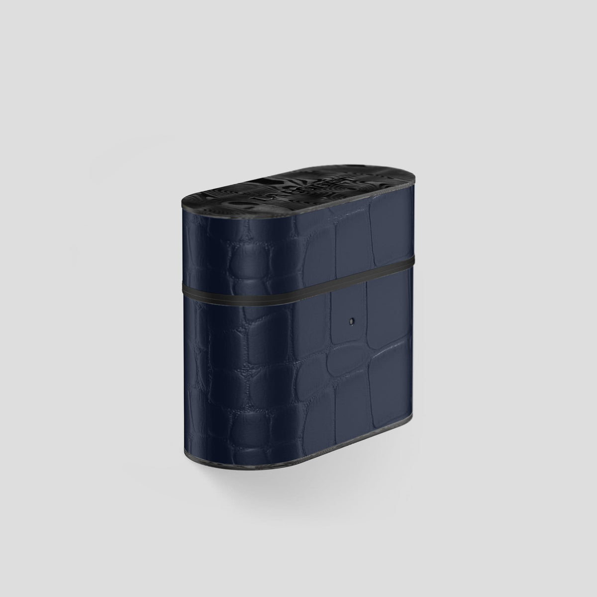 Navy Blue AirPods 3 Case Carbon Alligator -3 | Navy-Blue