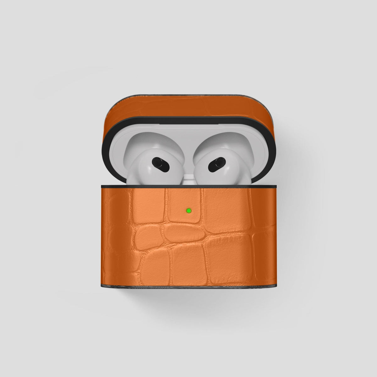 Orange AirPods 3 Case Carbon Alligator -1 | Orange