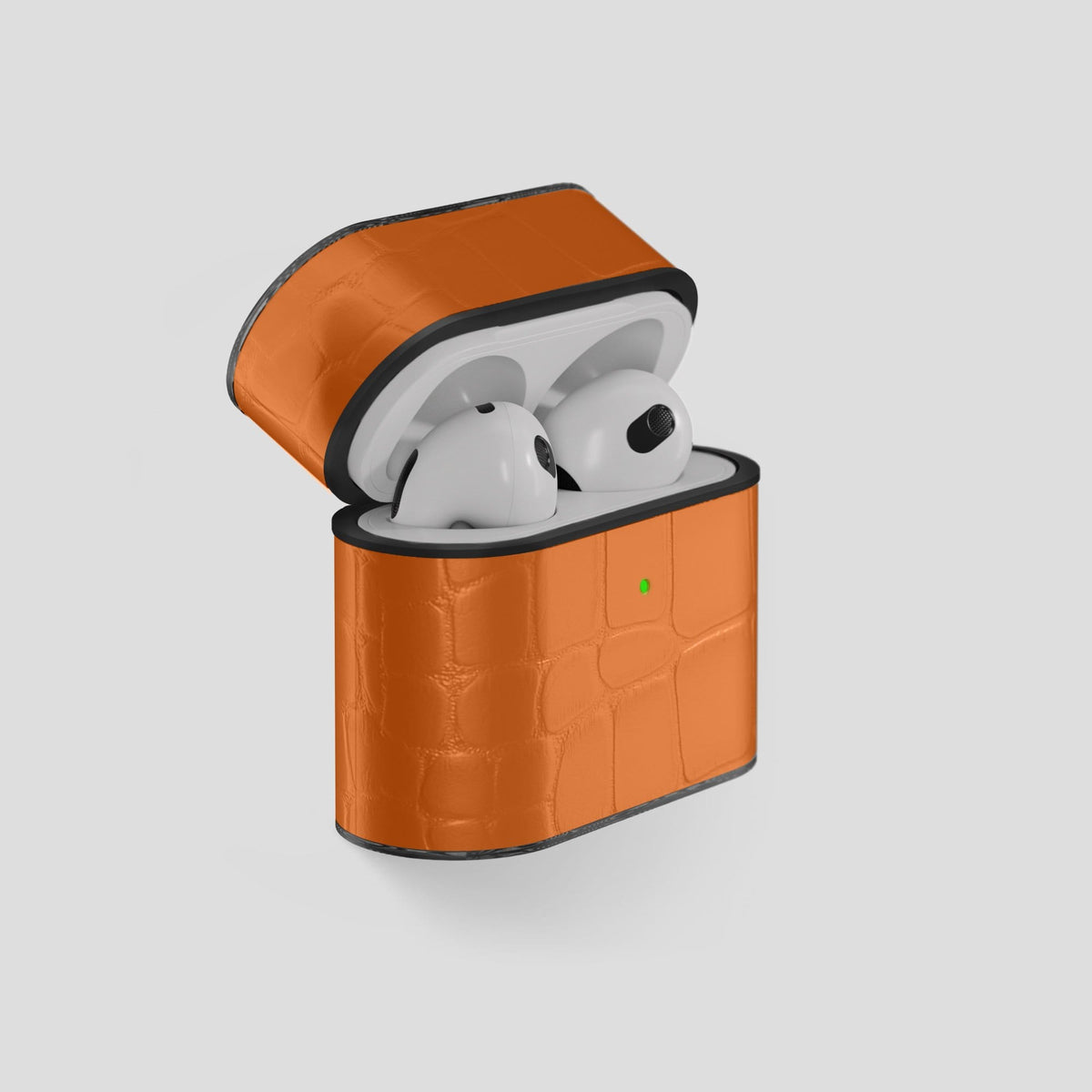 Orange AirPods 3 Case Carbon Alligator -7 | Orange