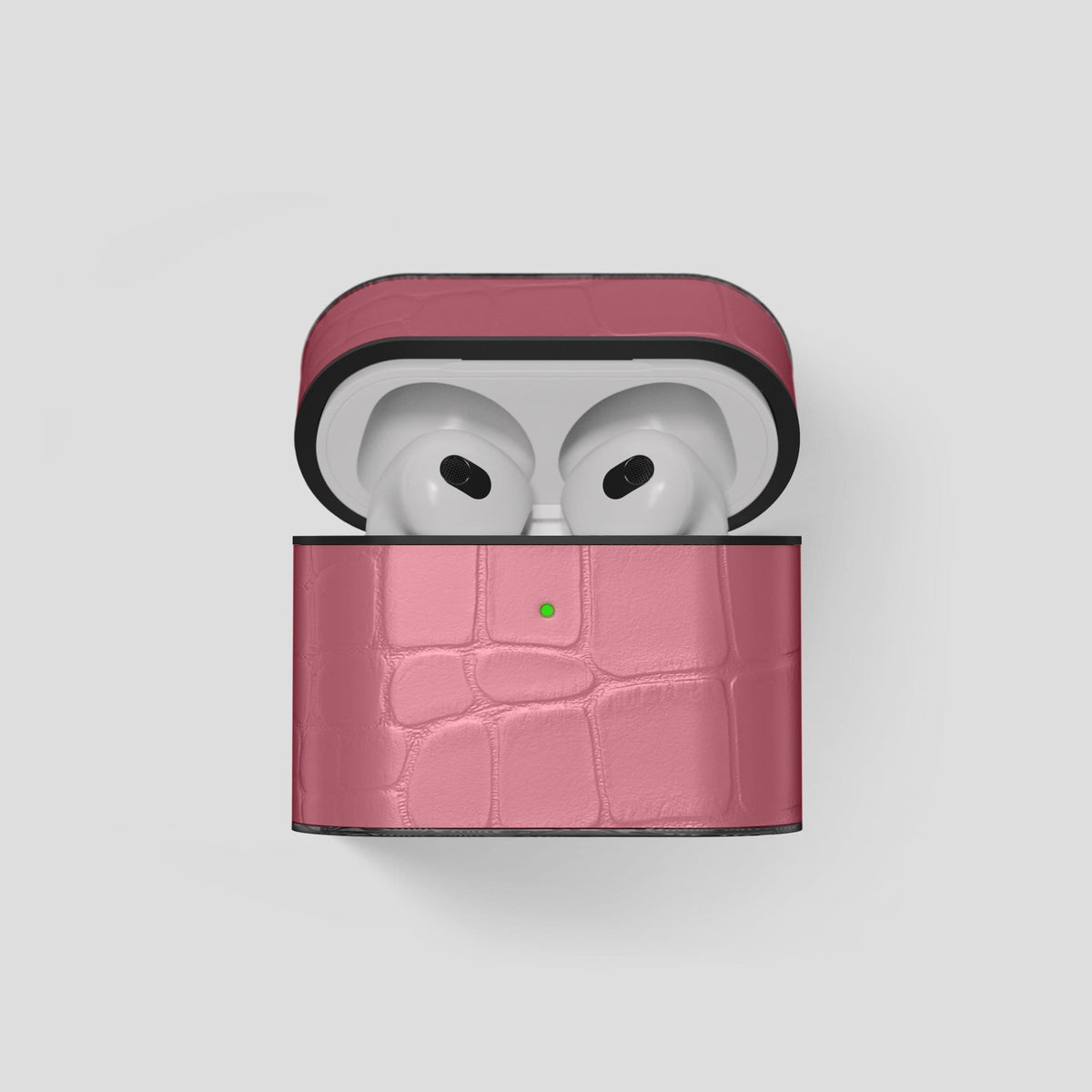 Pink AirPods 3 Case Carbon Alligator -1 | Pink