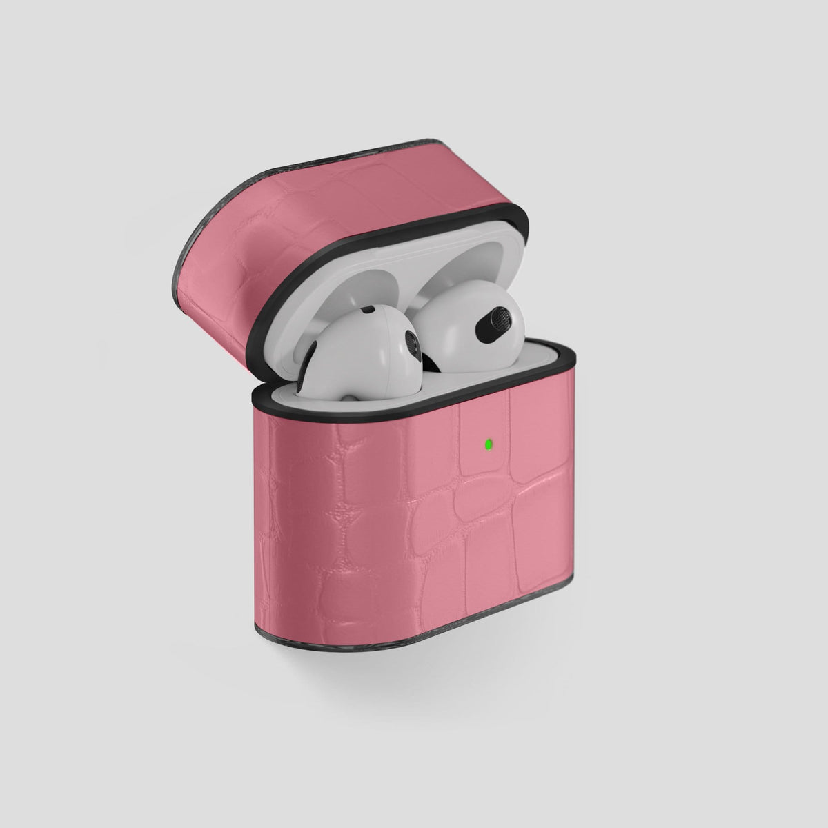 Pink AirPods 3 Case Carbon Alligator -7 | Pink