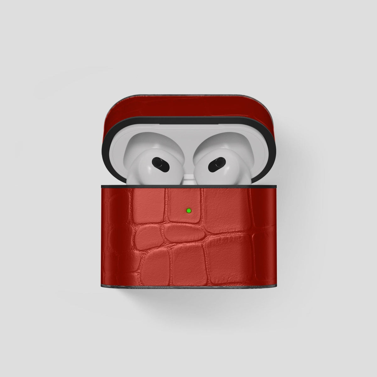 Red AirPods 3 Case Carbon Alligator -1 | Red