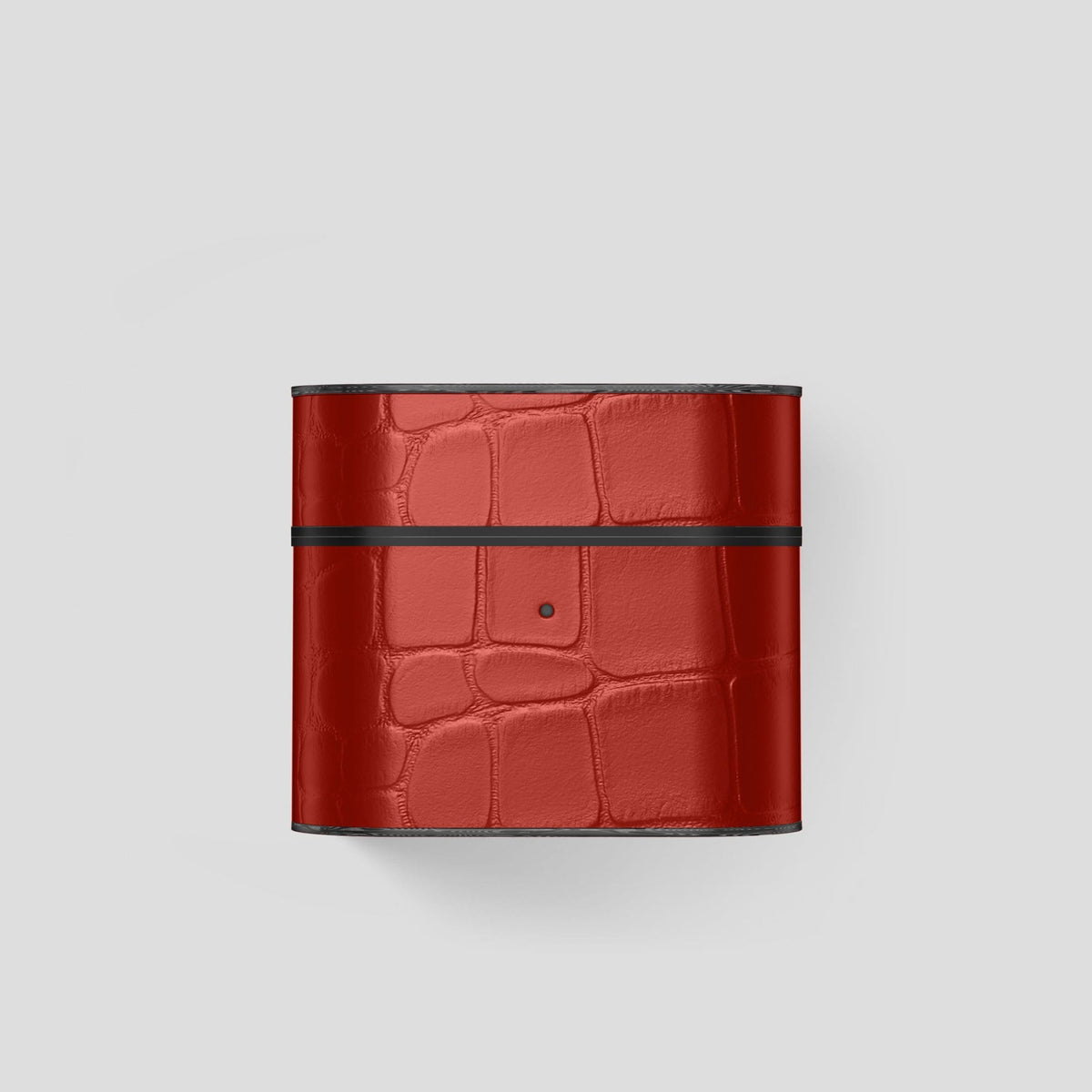 Red AirPods 3 Case Carbon Alligator -2 | Red