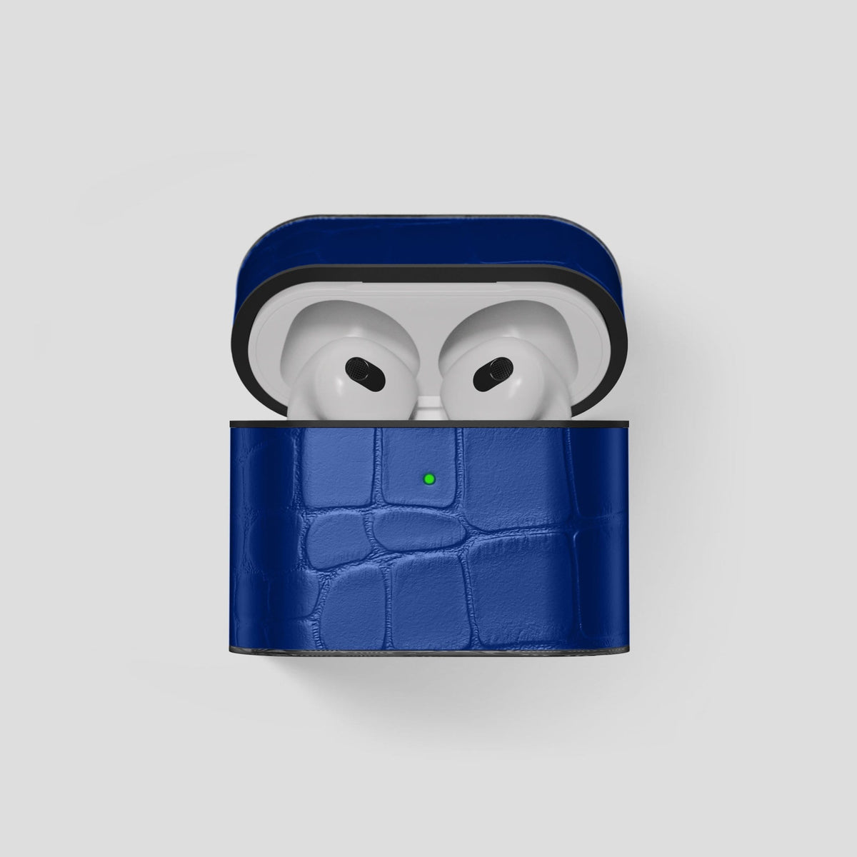 Royal Blue AirPods 3 Case Carbon Alligator -1 | Royal-Blue