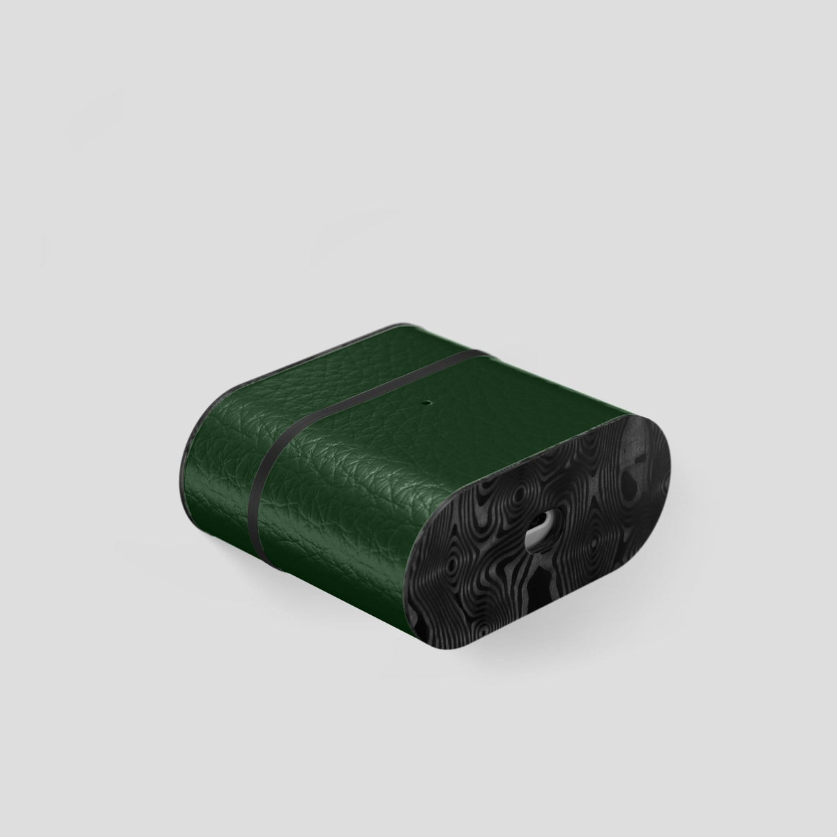 Dark-Green AirPods 3 Case Carbon Calf -6 | Dark-Green