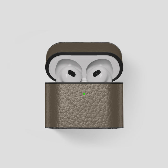 Taupe AirPods 3 Case Carbon Calf -1 | Taupe