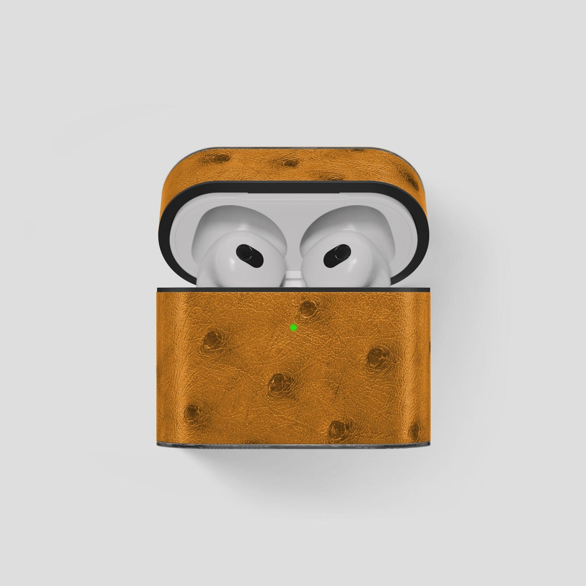 Chesnut AirPods 3 Case Carbon Ostrich -1 | Chestnut
