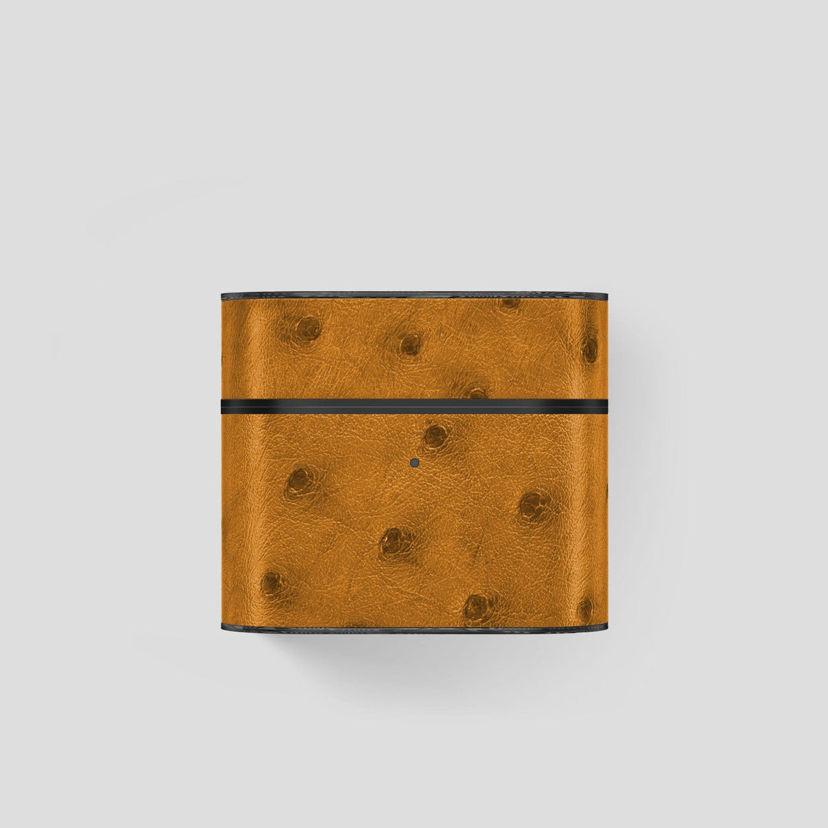 Chesnut AirPods 3 Case Carbon Ostrich -2 | Chestnut