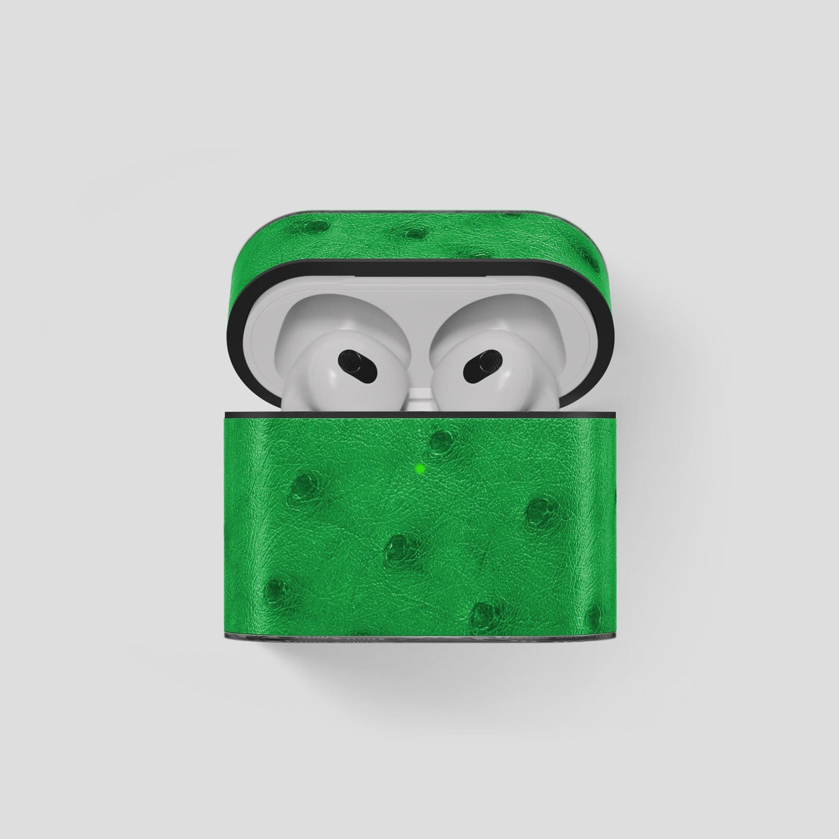 Kentucky Green AirPods 3 Case Carbon Ostrich -1 | Kentucky-Green