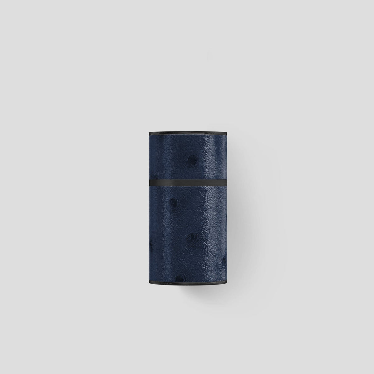 Navy Blue AirPods 3 Case Carbon Ostrich -4 | Navy-Blue