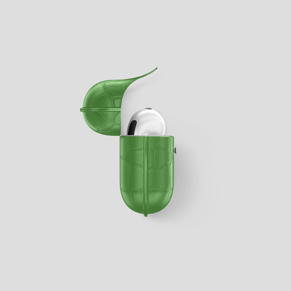Apple-Green AirPods 3 Cover Alligator -3 | Apple-Green
