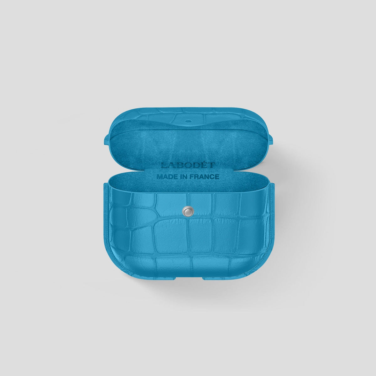 Curaçao-Blue AirPods 3 Cover Alligator -4 | Curaçao-Blue