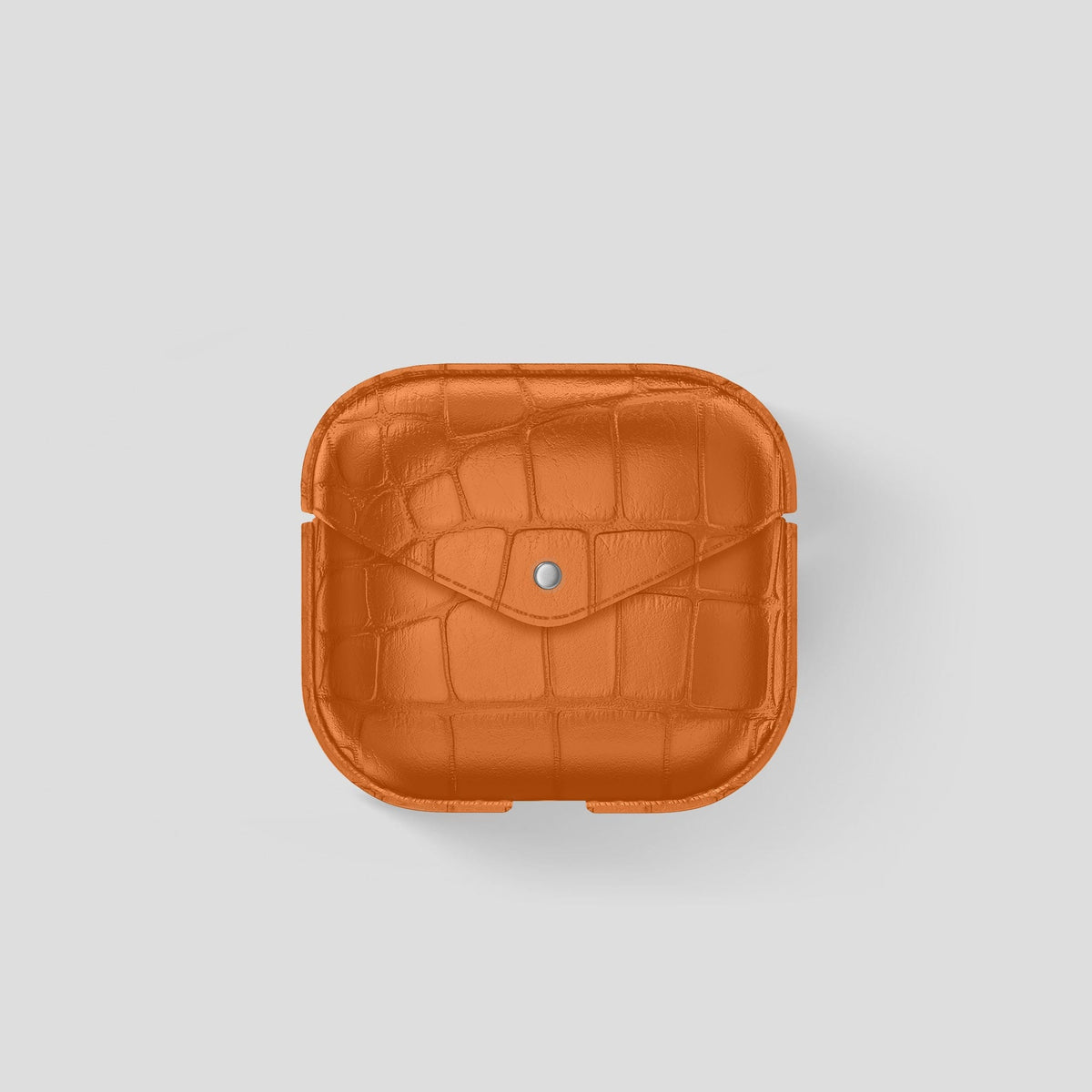 Orange AirPods 3 Cover Alligator -2 | Orange