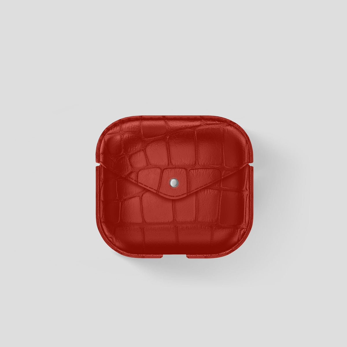 Red AirPods 3 Cover Alligator -2 | Red