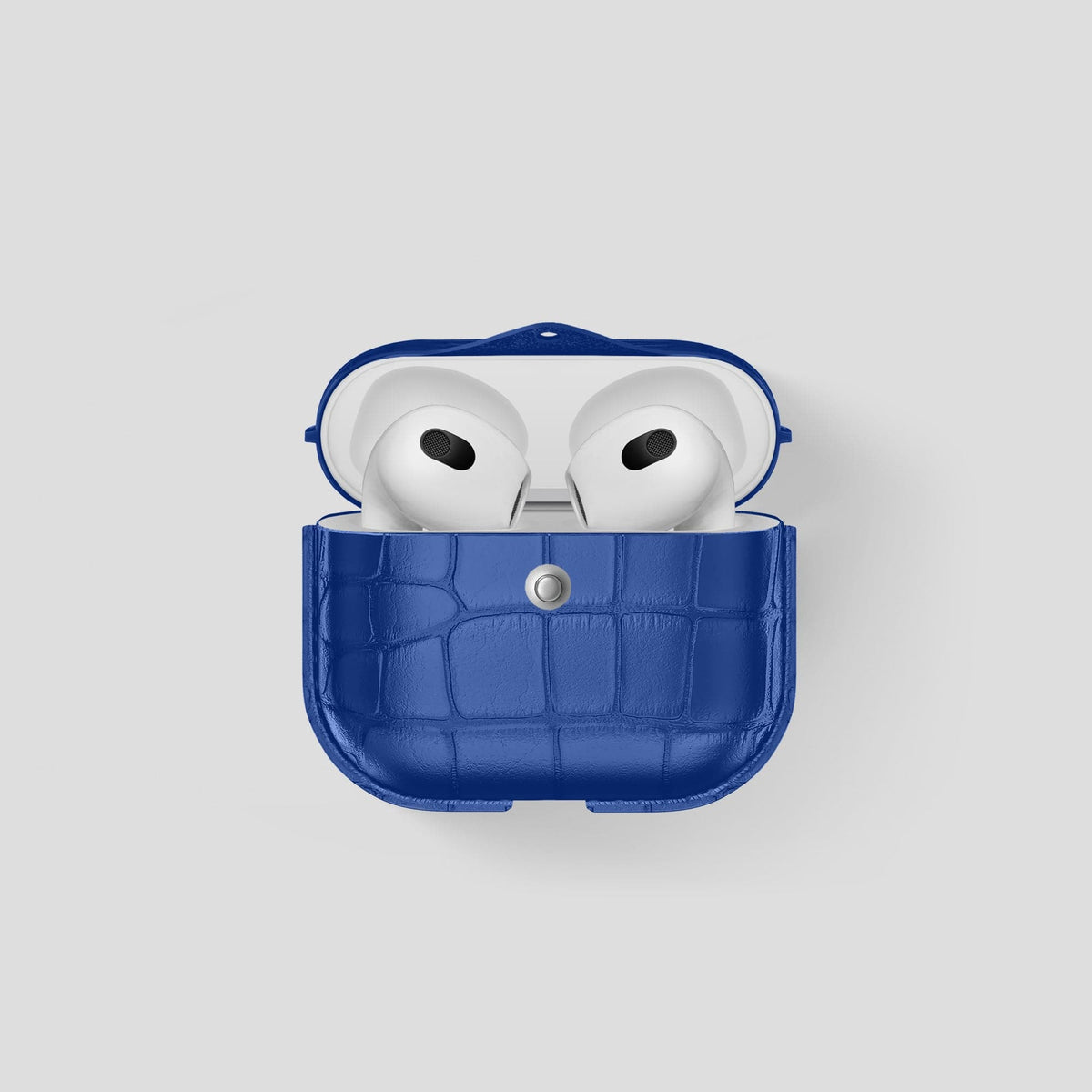 Royal Blue AirPods 3 Cover Alligator -1 | Royal-Blue
