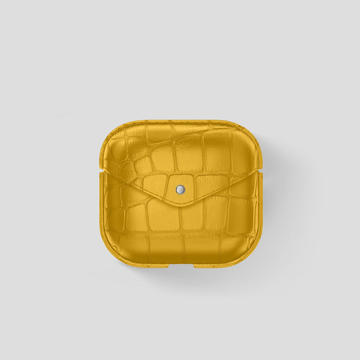 Yellow AirPods 3 Cover Alligator -2 | Yellow