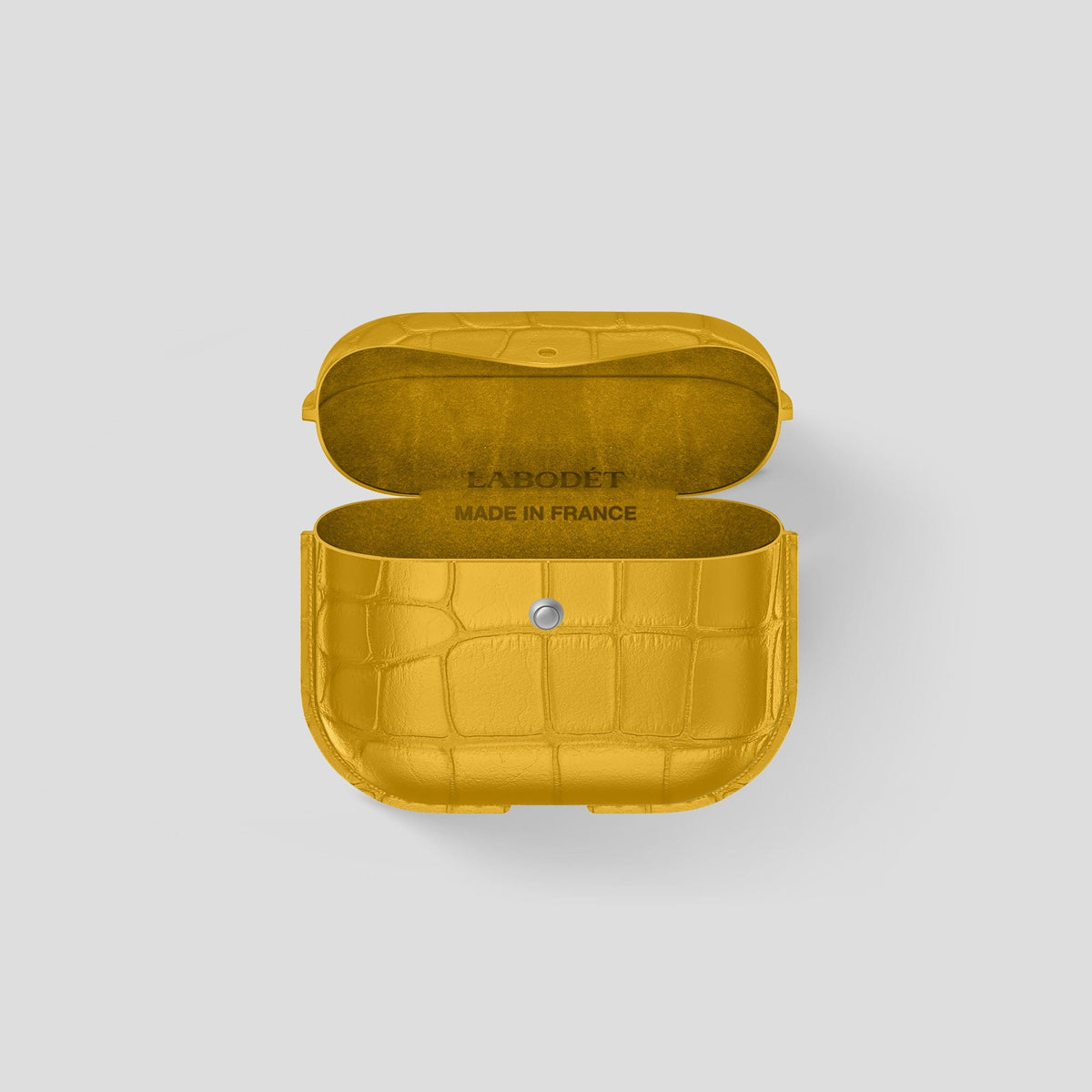 Yellow AirPods 3 Cover Alligator -4 | Yellow