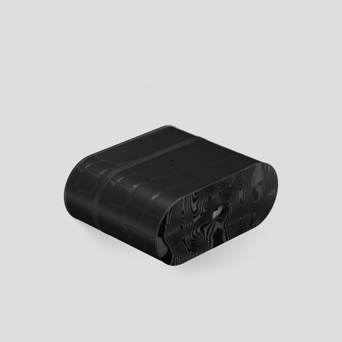 Black AirPods Pro Case Carbon Alligator -6 | Black
