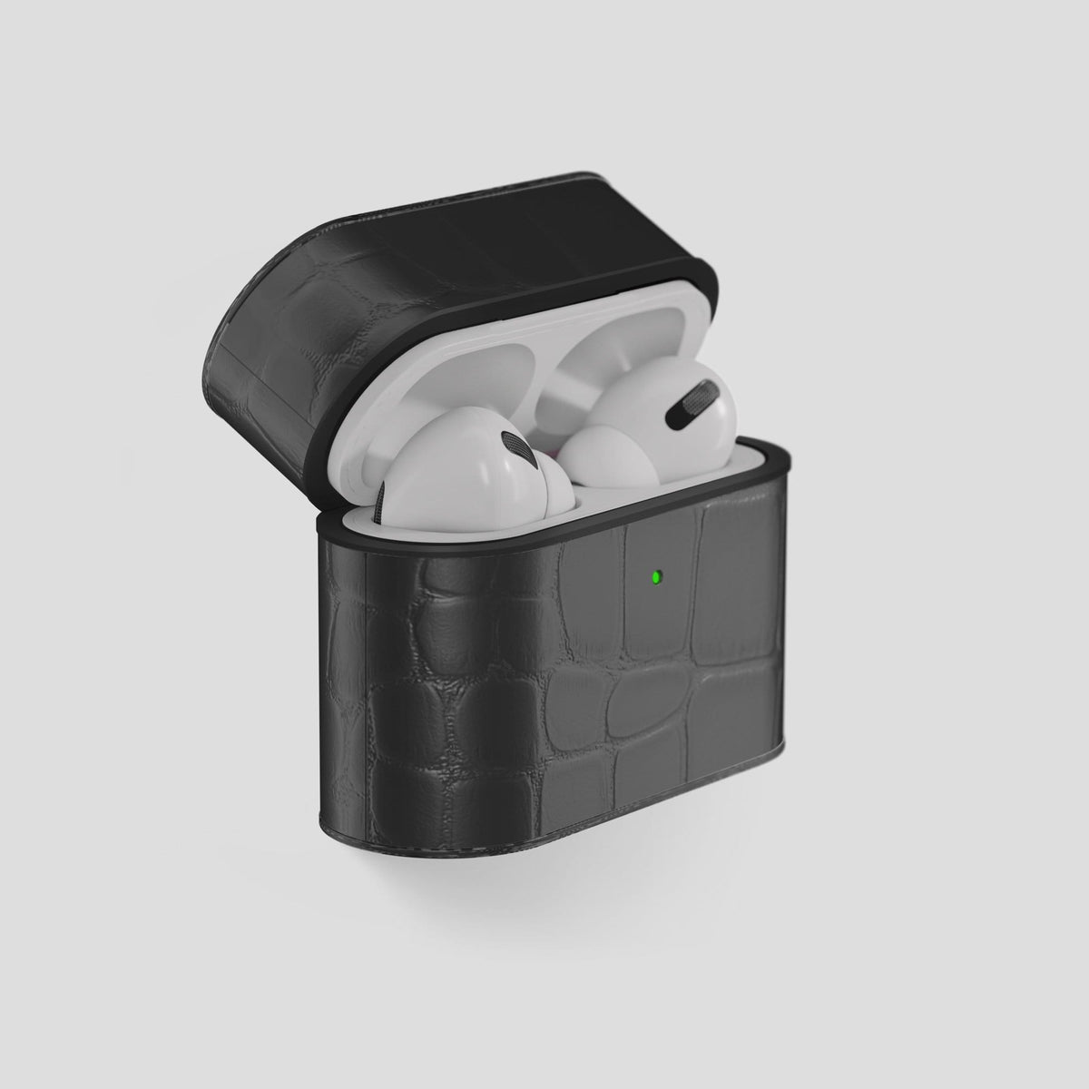 Grey AirPods Pro Case Carbon Alligator -7 | Grey